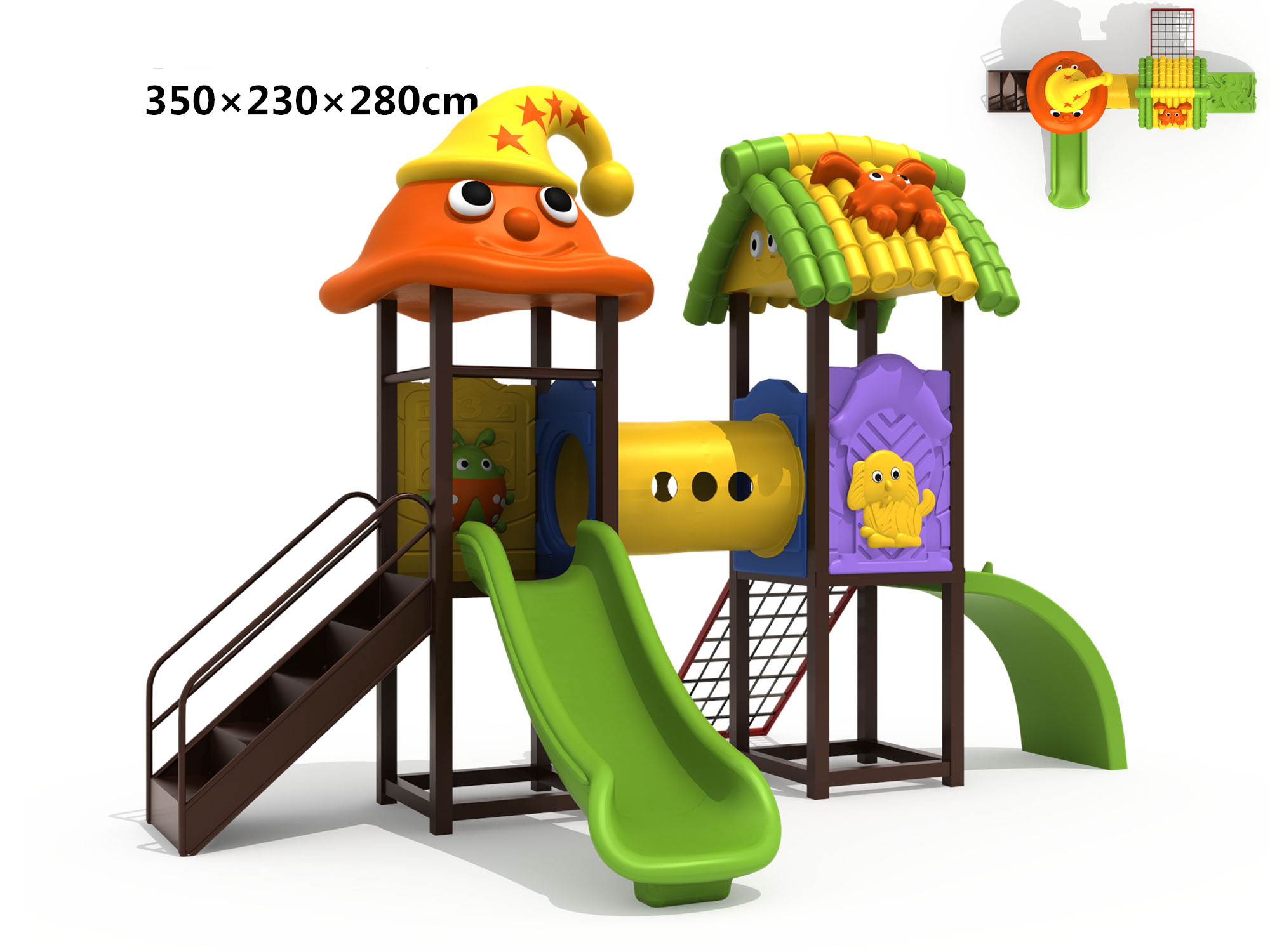 OL-XC048KIDS Equipo de juegos al aire libre Niños