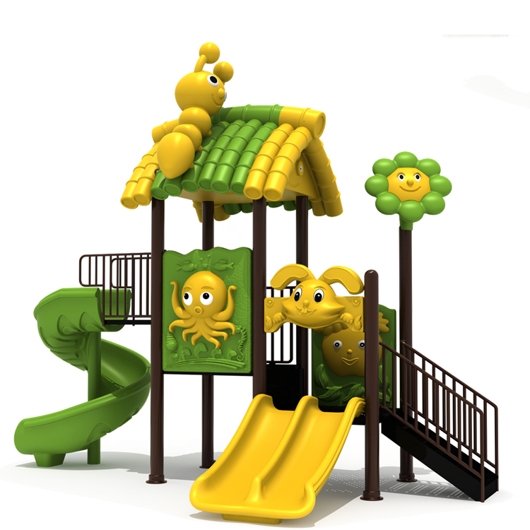 OL-XC0422OUTTROAL Slide Playhouses